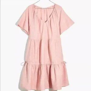 Madewell Linen Lorelei Mini Dress